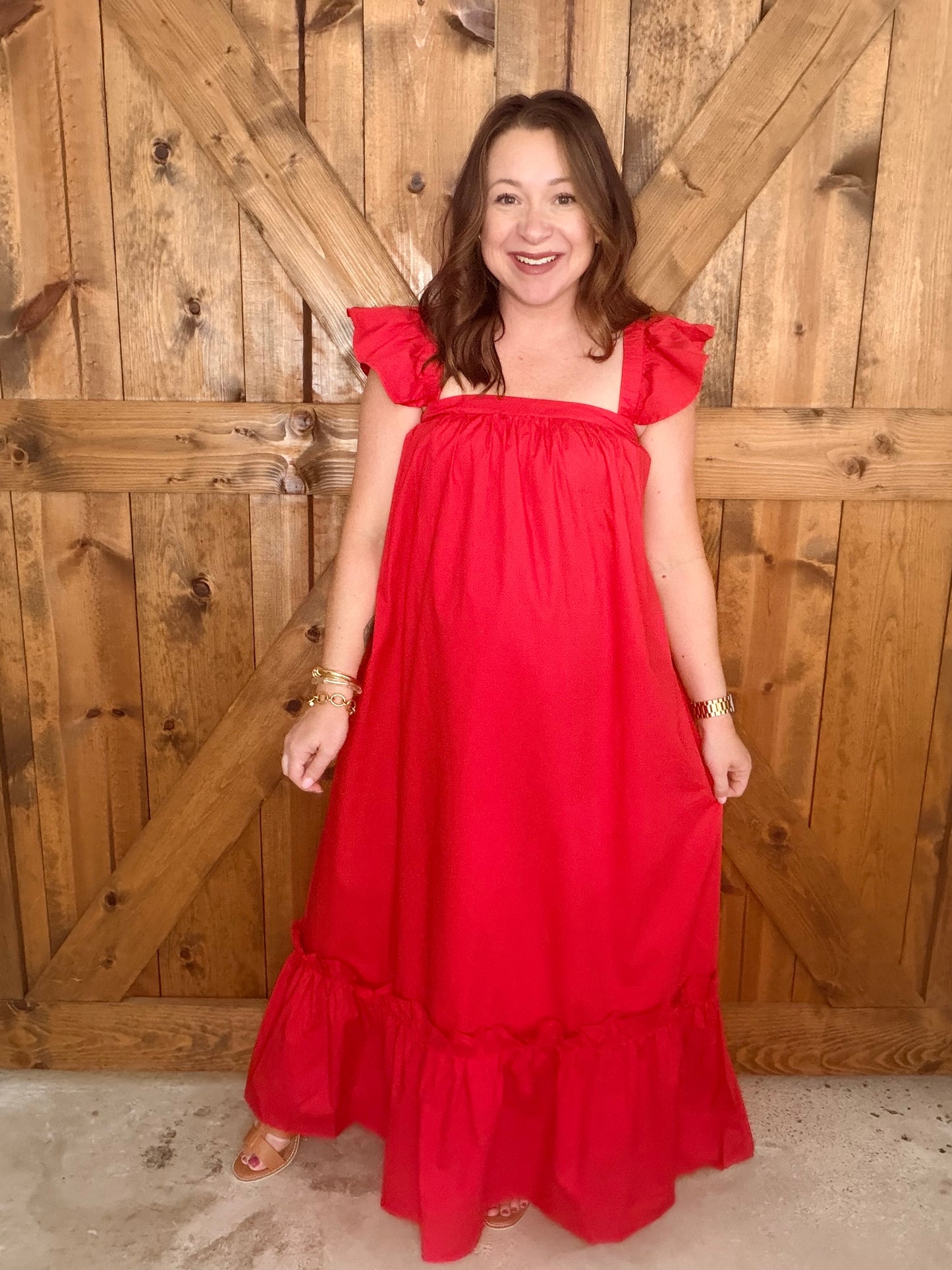 Red Hot Summer Dress