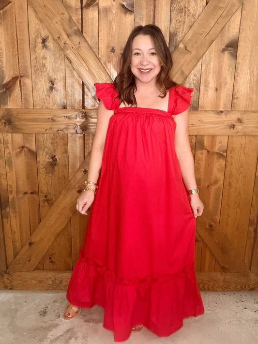 Red Hot Summer Dress