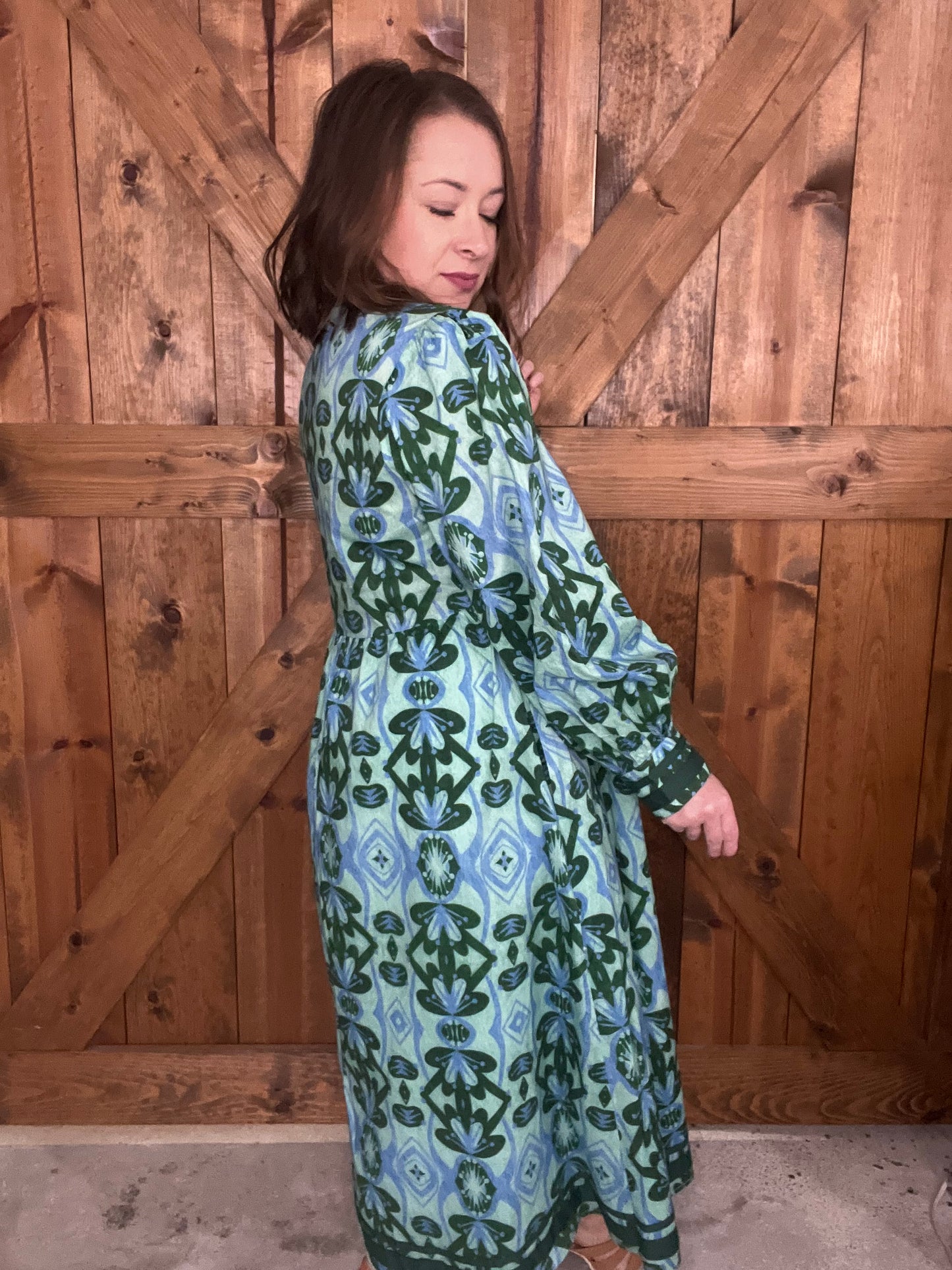 Happy Hour Dress - Green