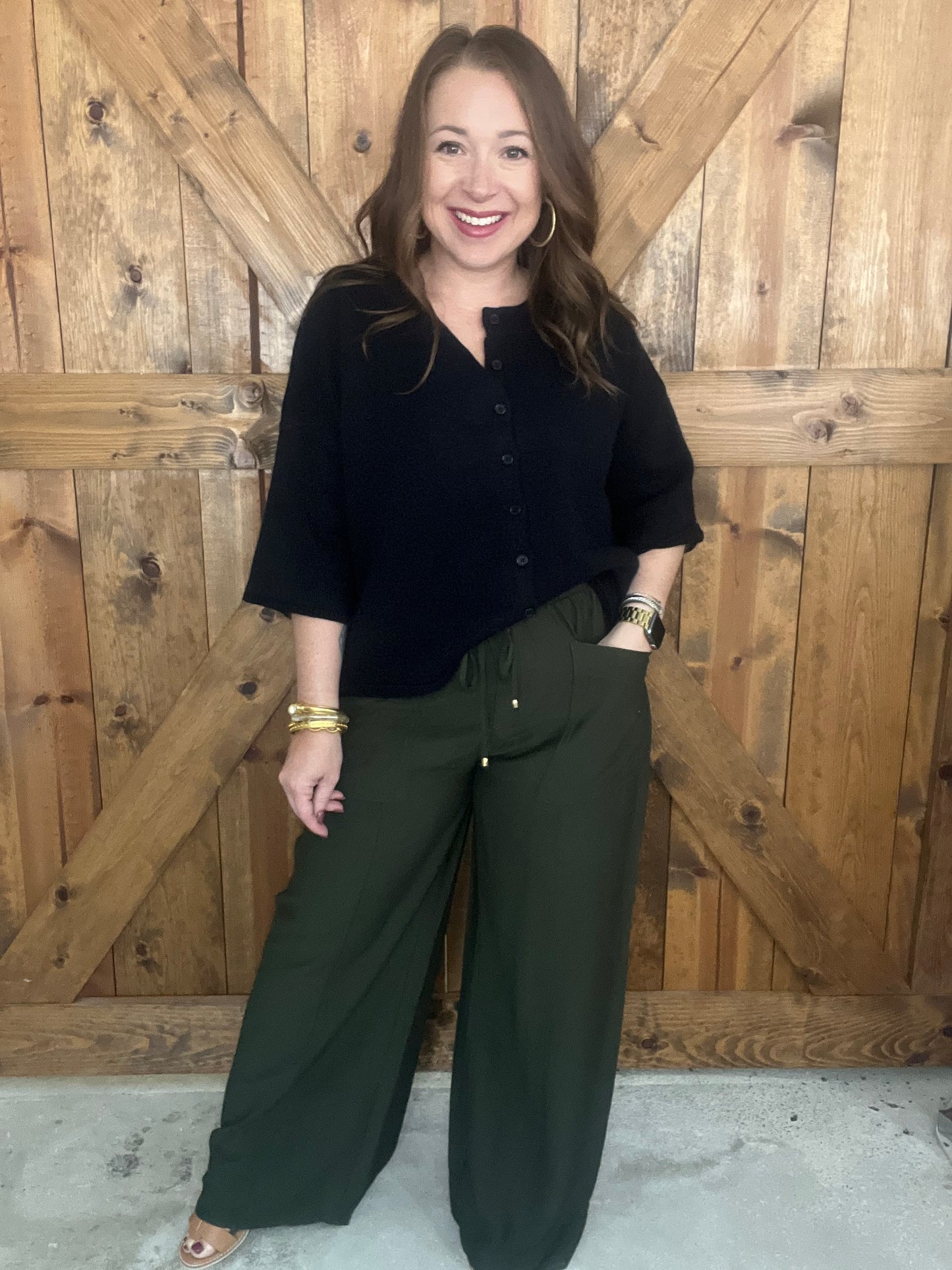 The Essential Pant - Olive