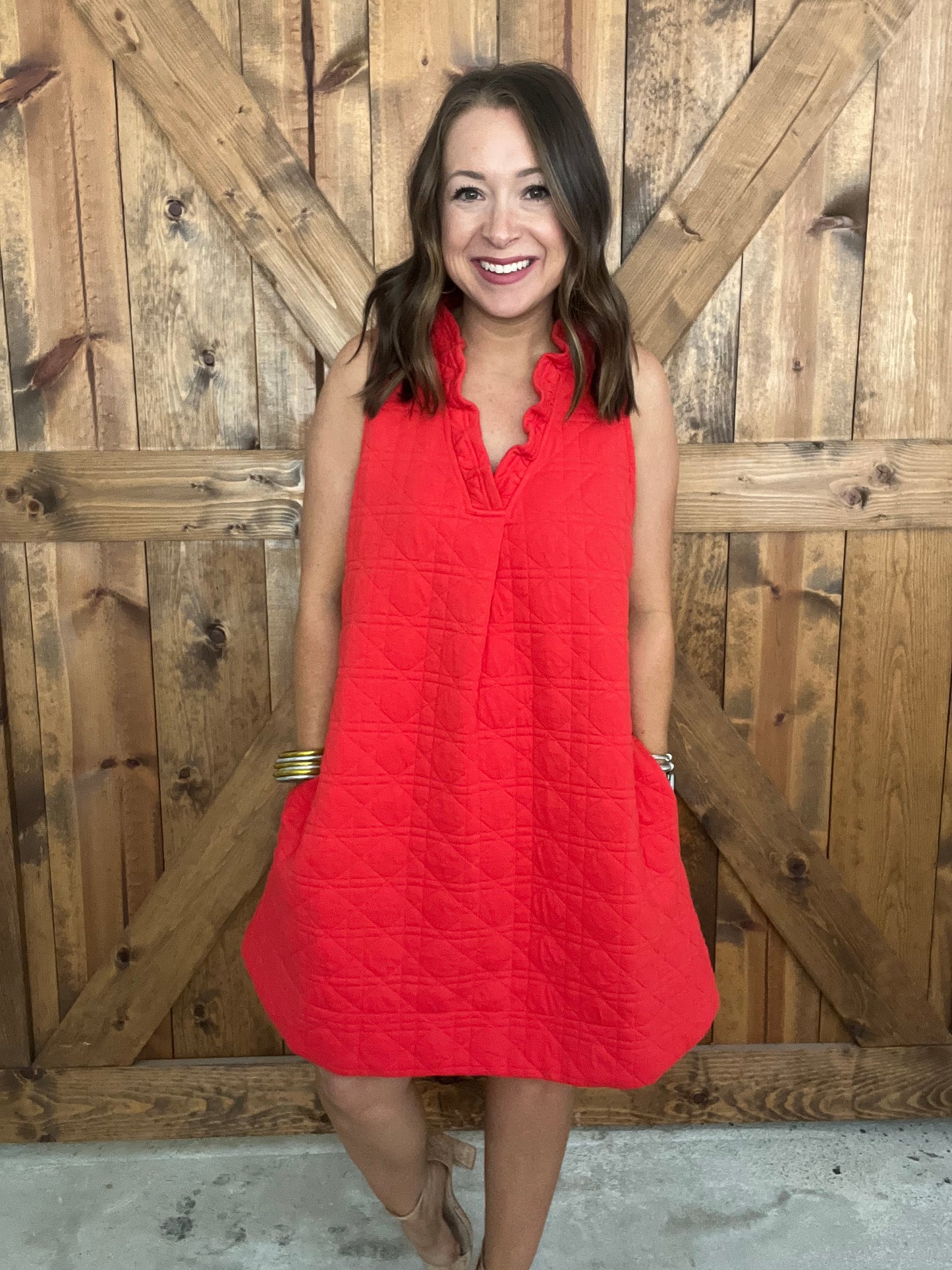 Star of the Show Dress - Red
