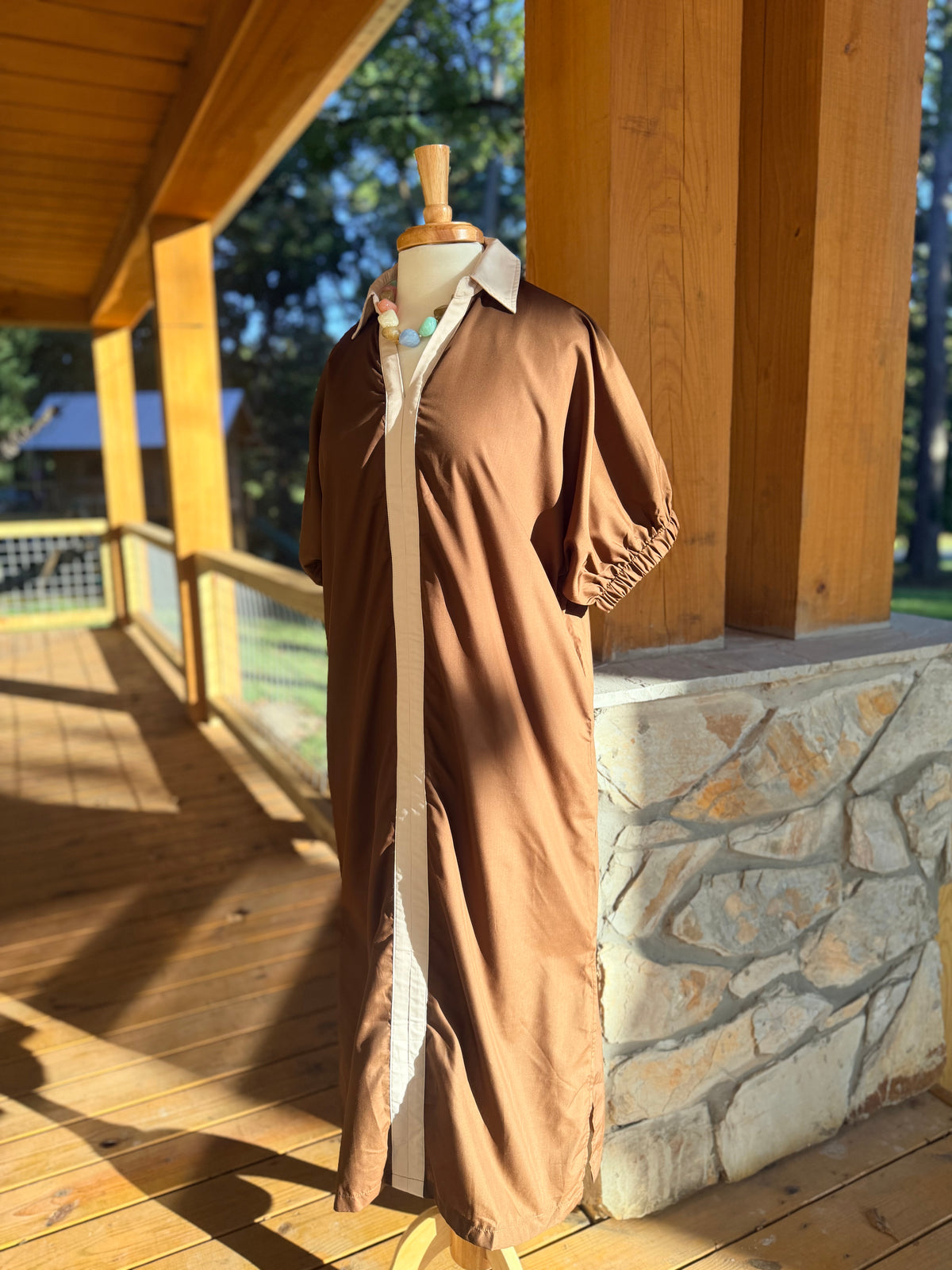 The Fine Line Midi Dress