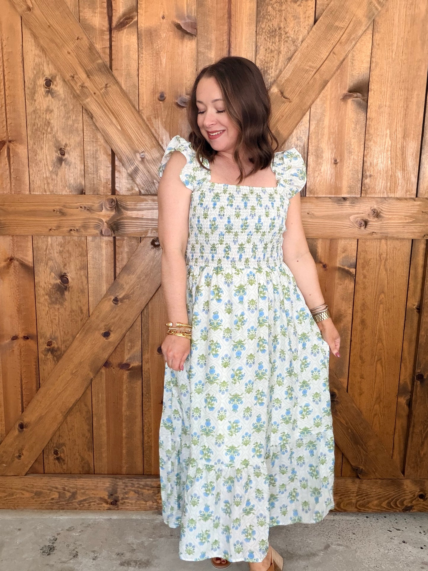So Easy Dress - Blue Multi