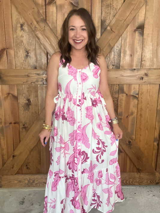 Summer Soiree Dress - Pink