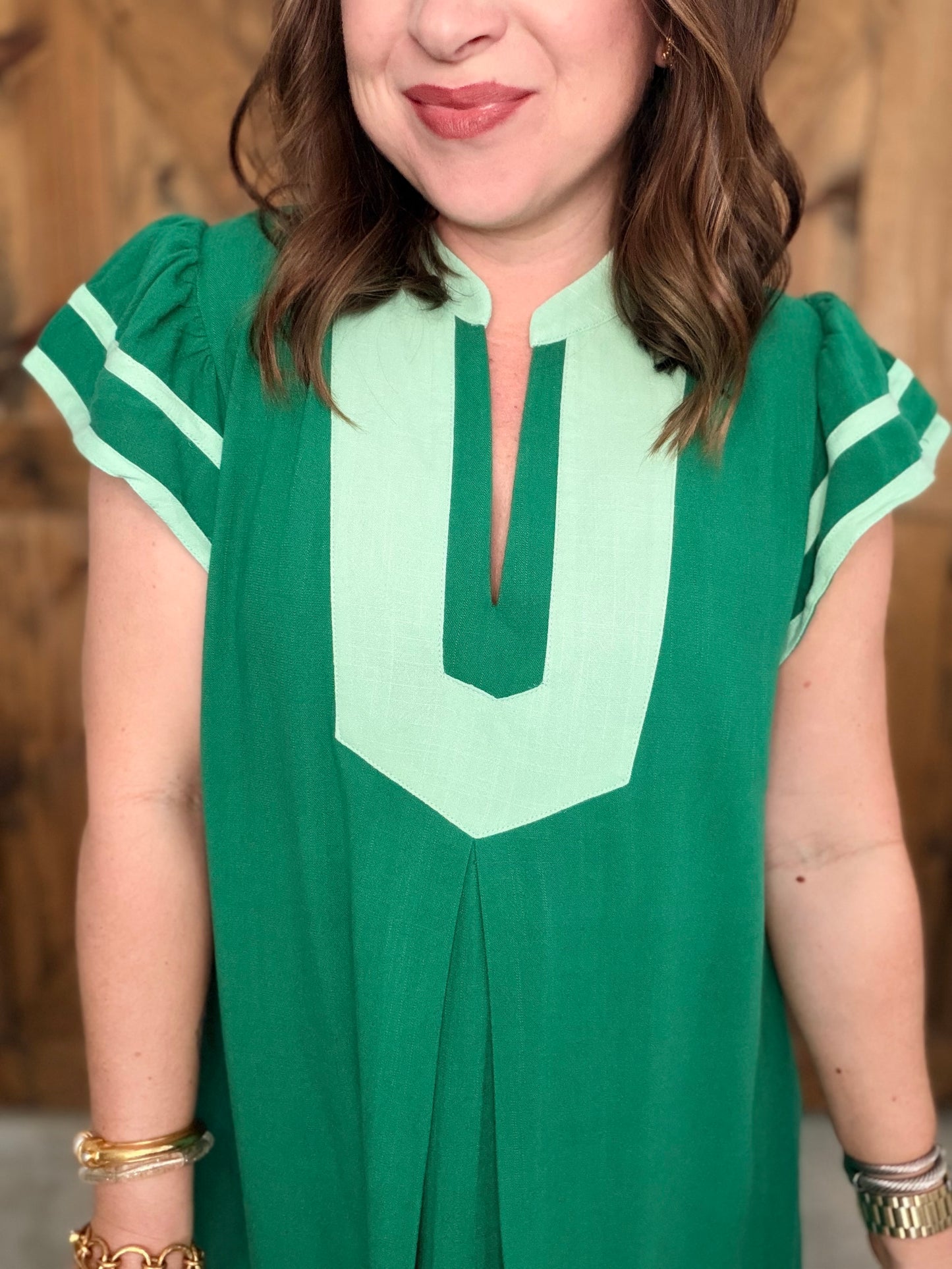 Emerald Ease Dress