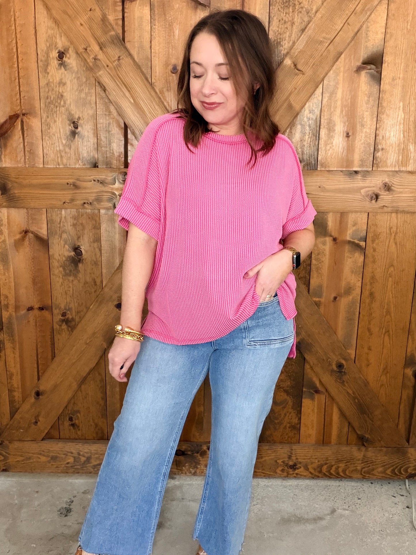 Must Have Basic Top - Fuchsia