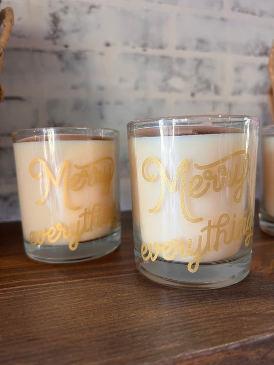 Merry Everything Holiday Candle