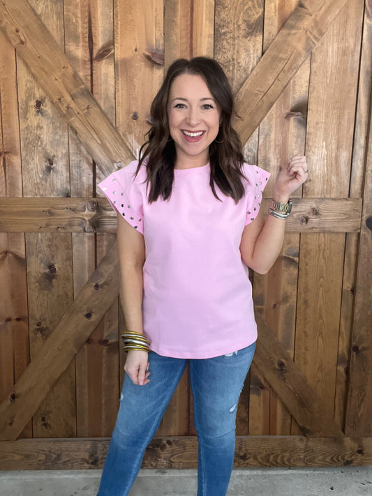 Be Bold Top - Pink