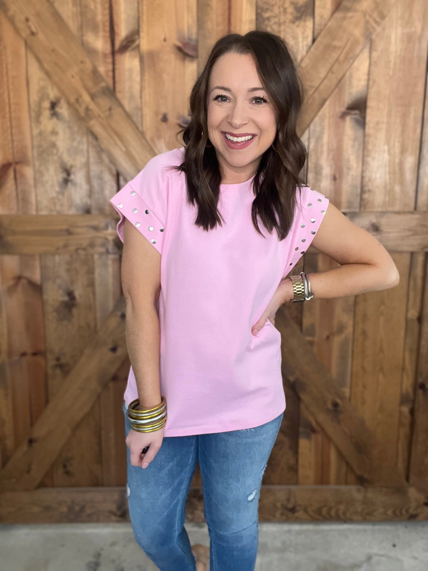 Be Bold Top - Pink