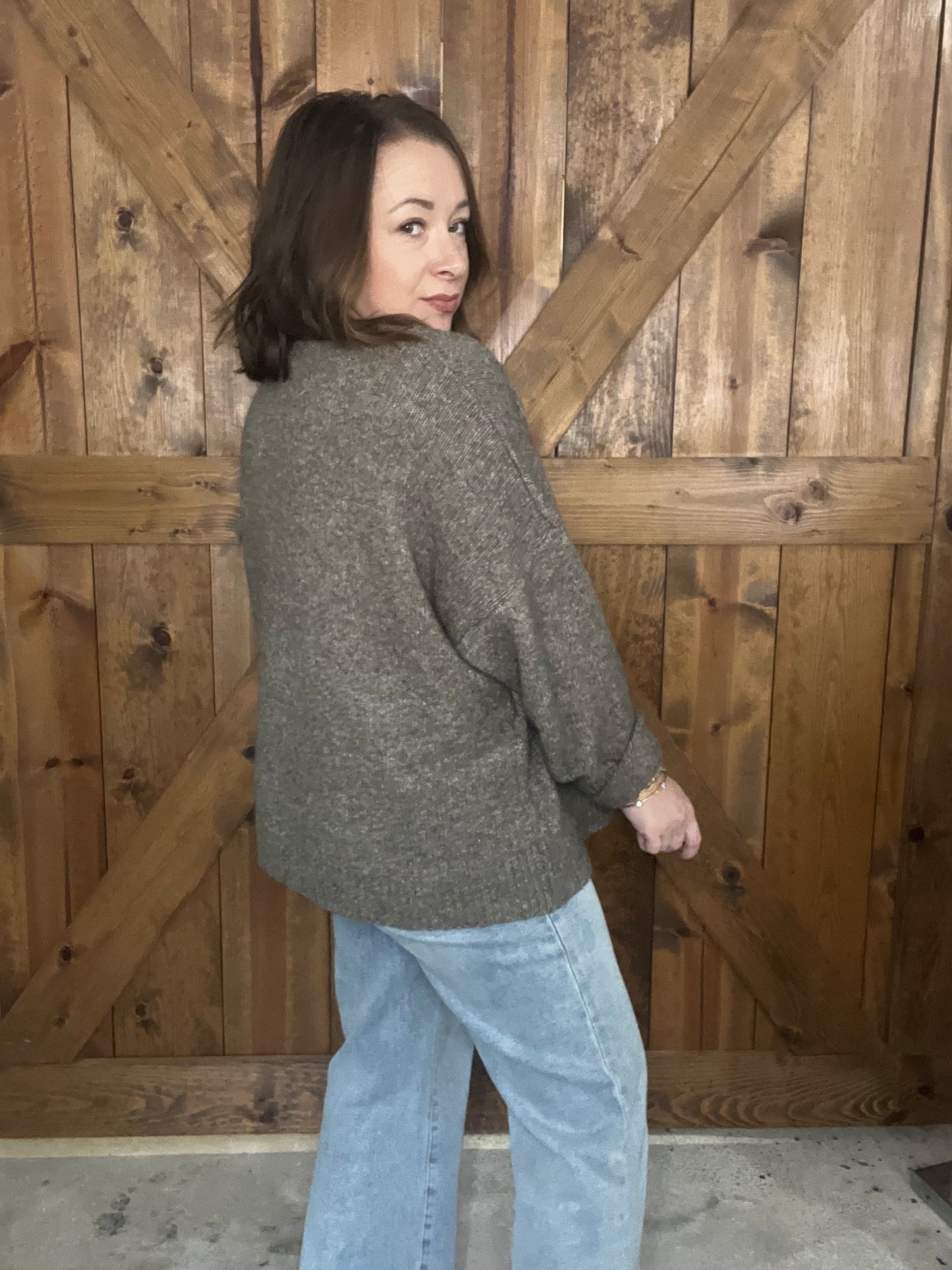 Flying South Sweater - Mocha