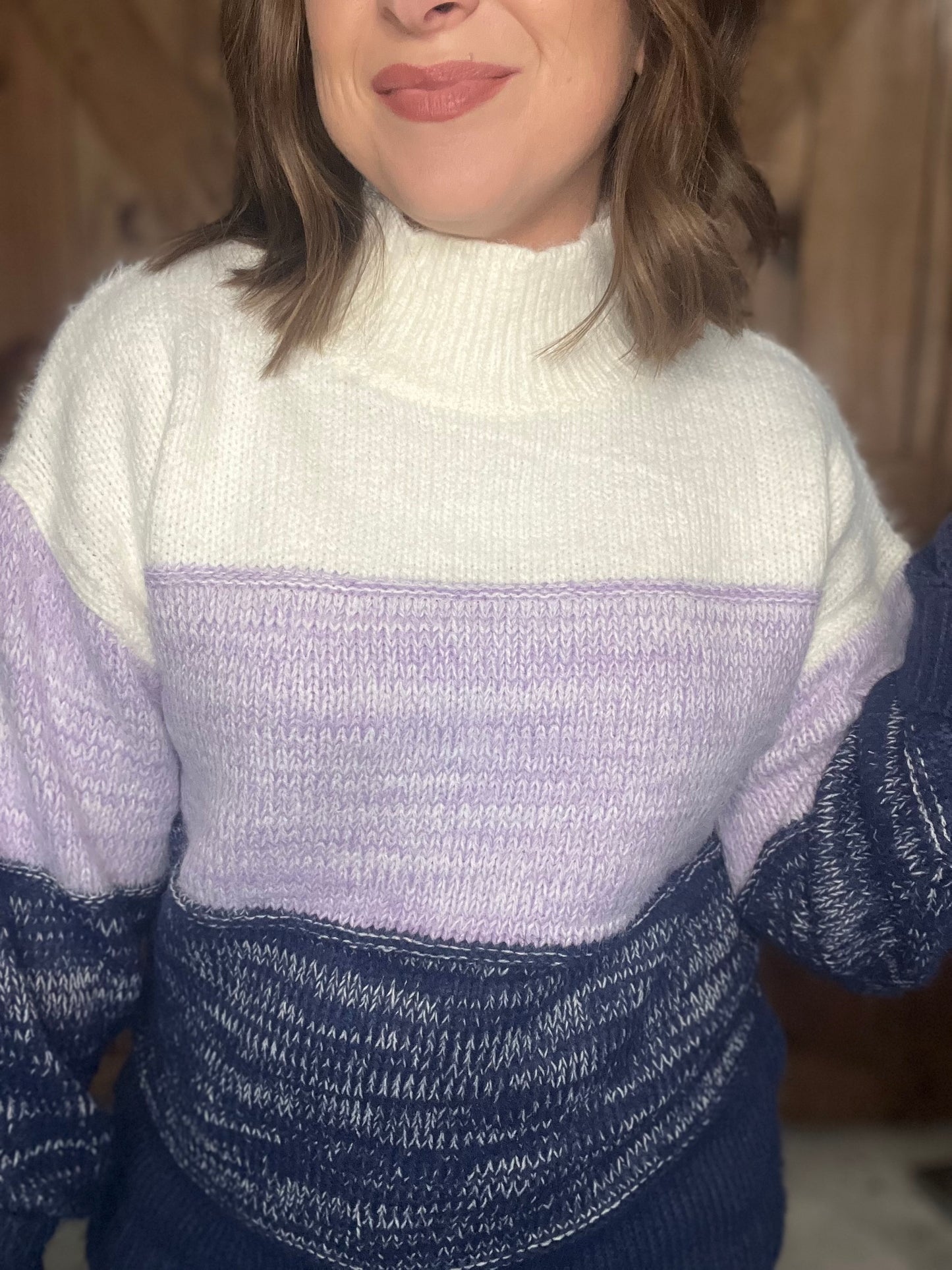 Winter Wishes Sweater - Navy