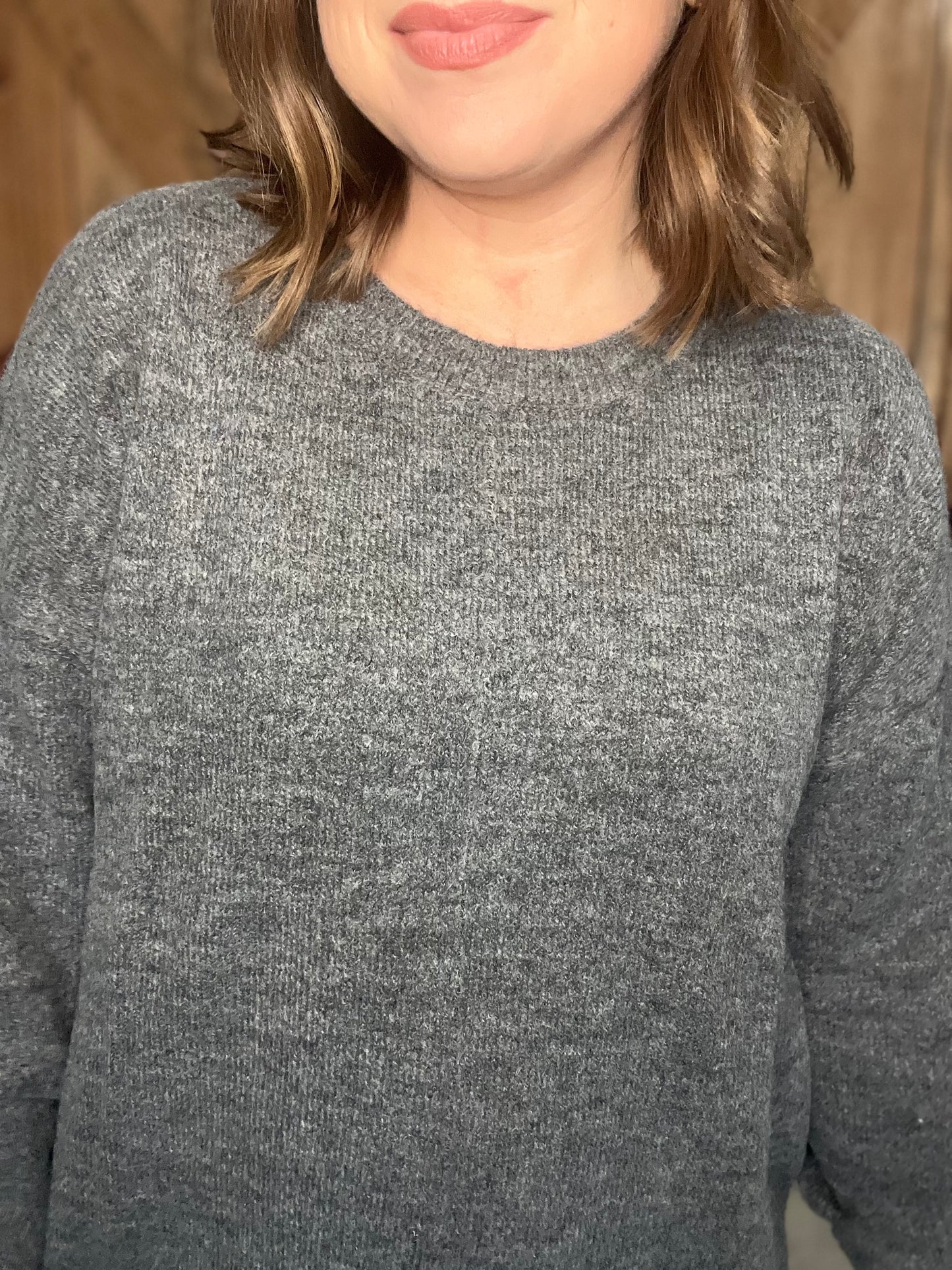 Staple Crewneck Sweater - Grey