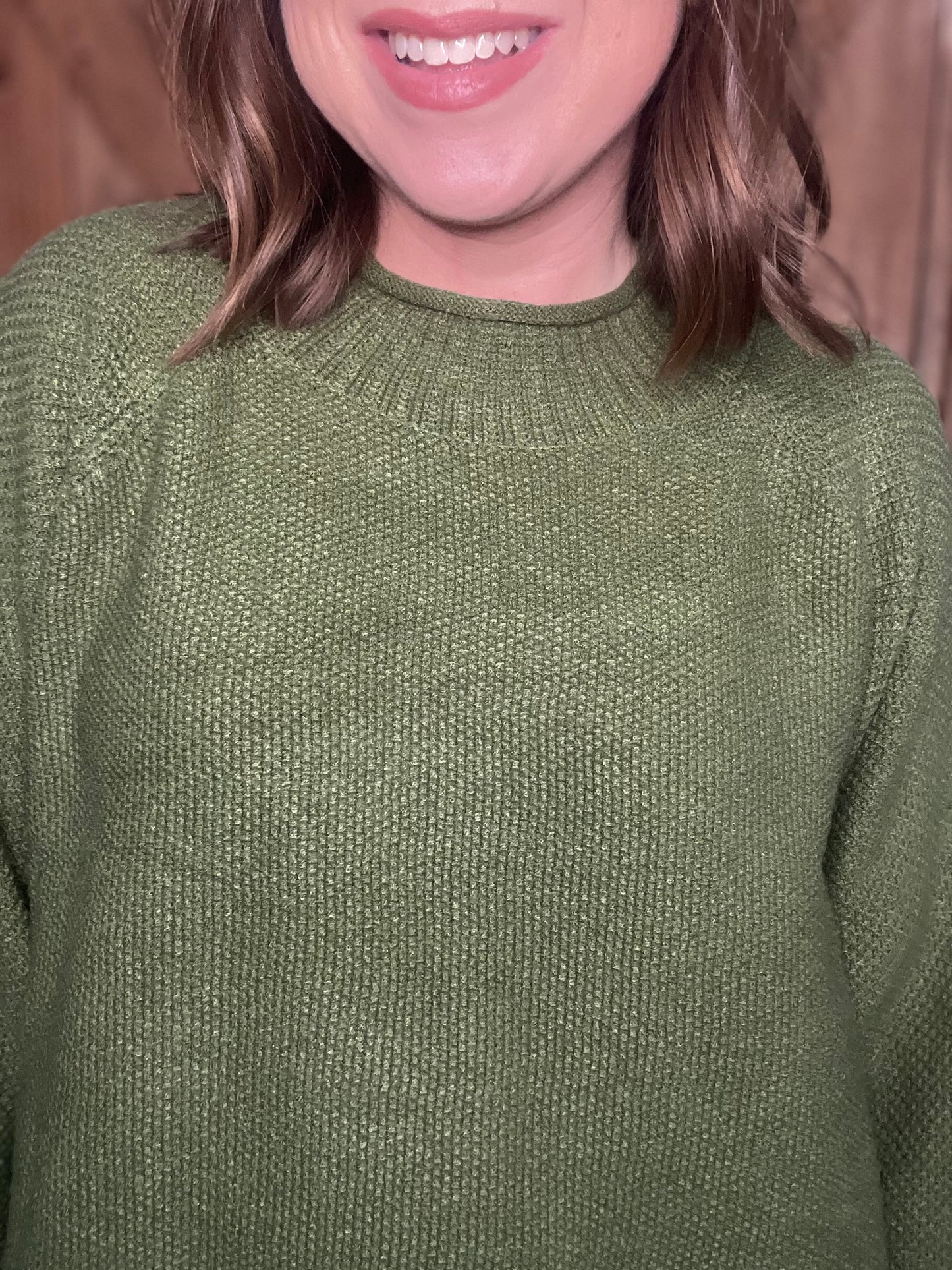 Good Day Sweater - Olive