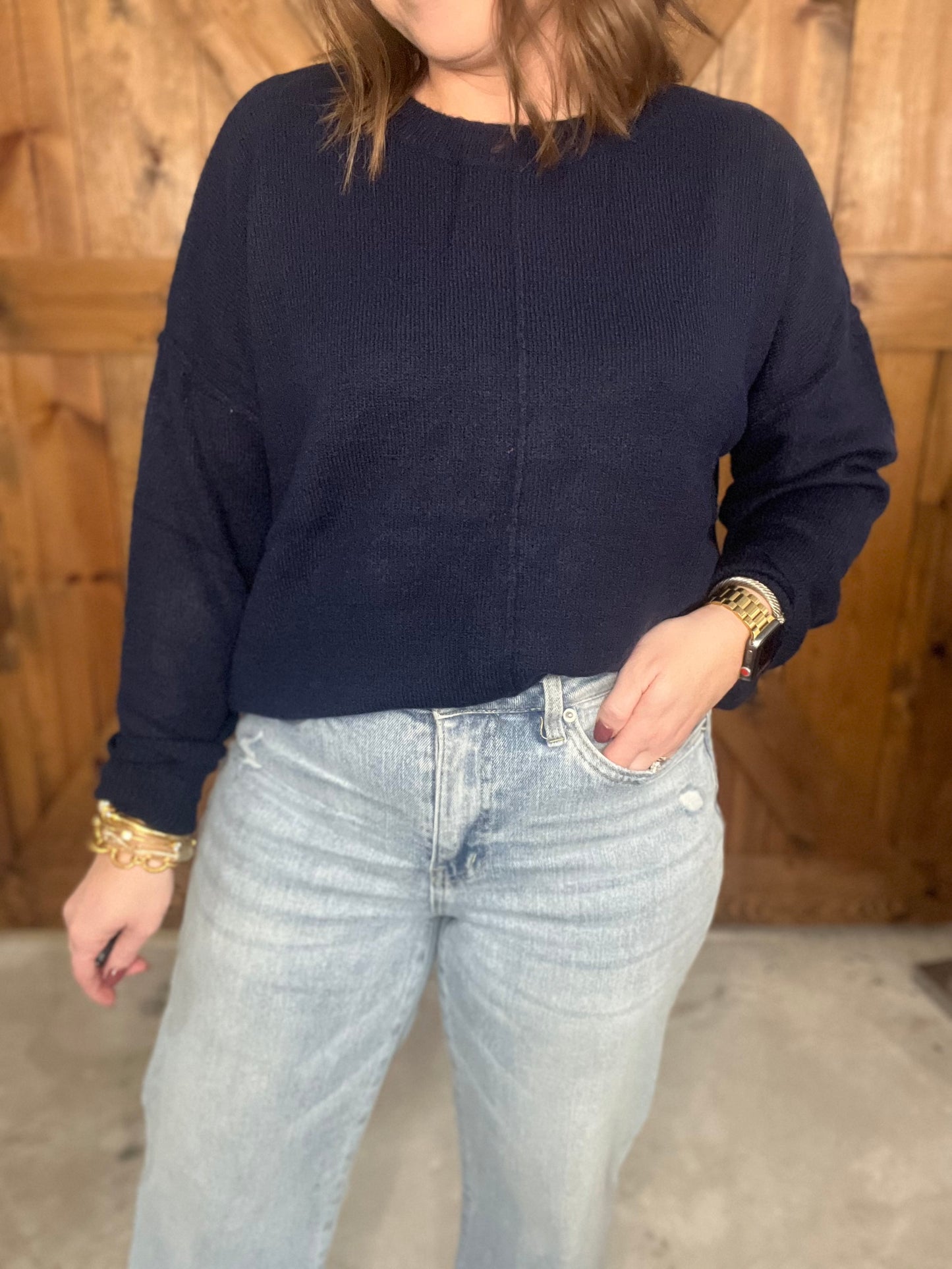 Electric Blue Ankle Wide Leg