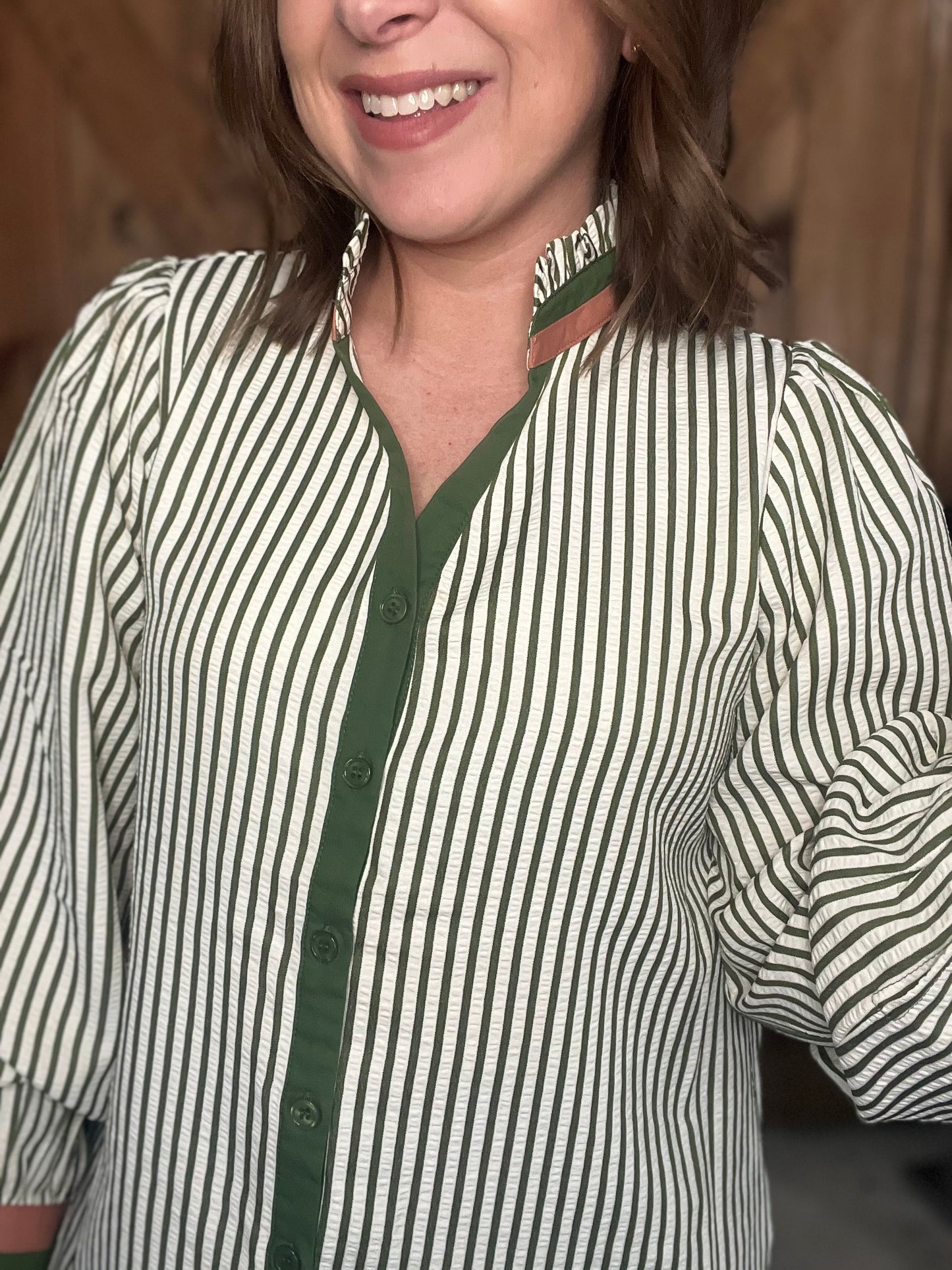 Warm Embrace Top - Olive