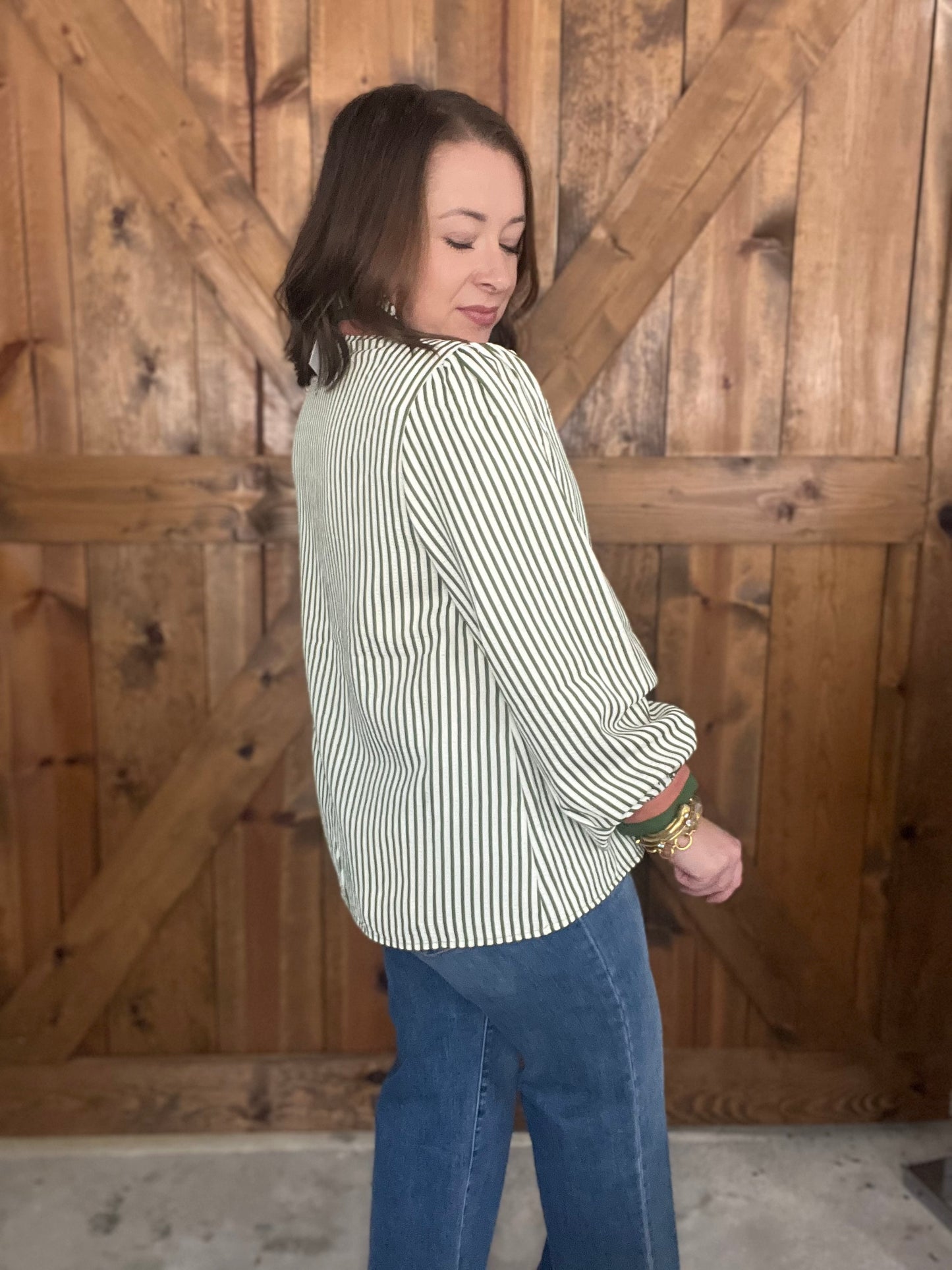 Warm Embrace Top - Olive