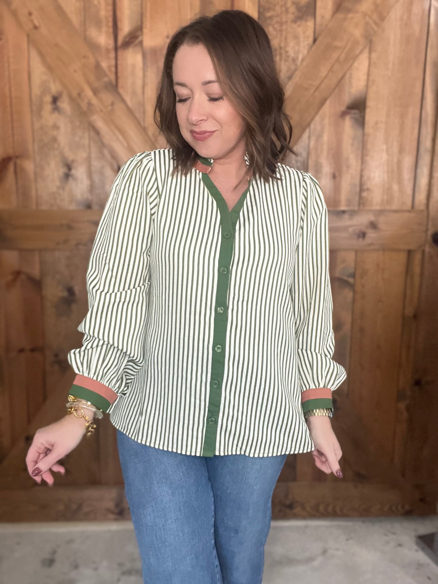 Warm Embrace Top - Olive