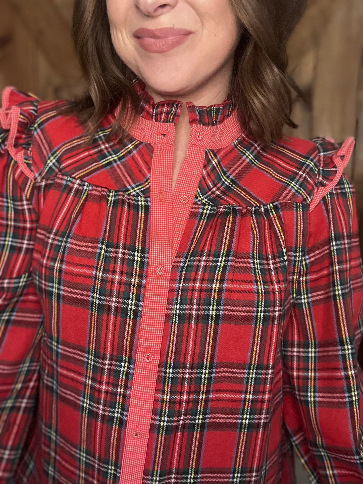 Holiday Cheer Top - Red