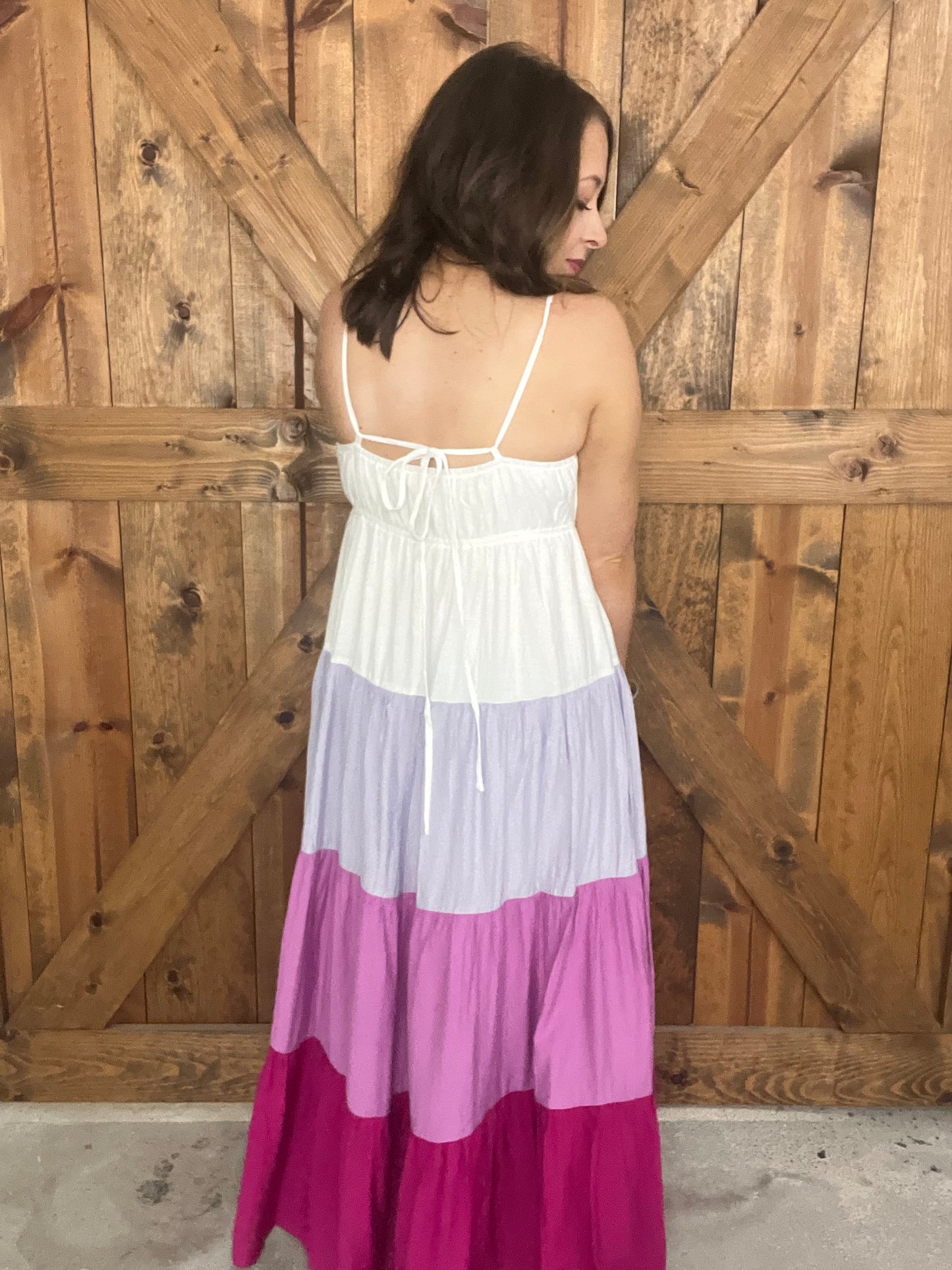 Livin' Easy Dress - Magenta