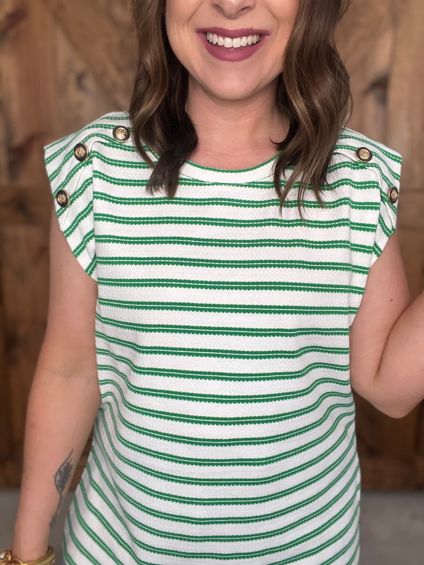 Seas The Day Top - Green