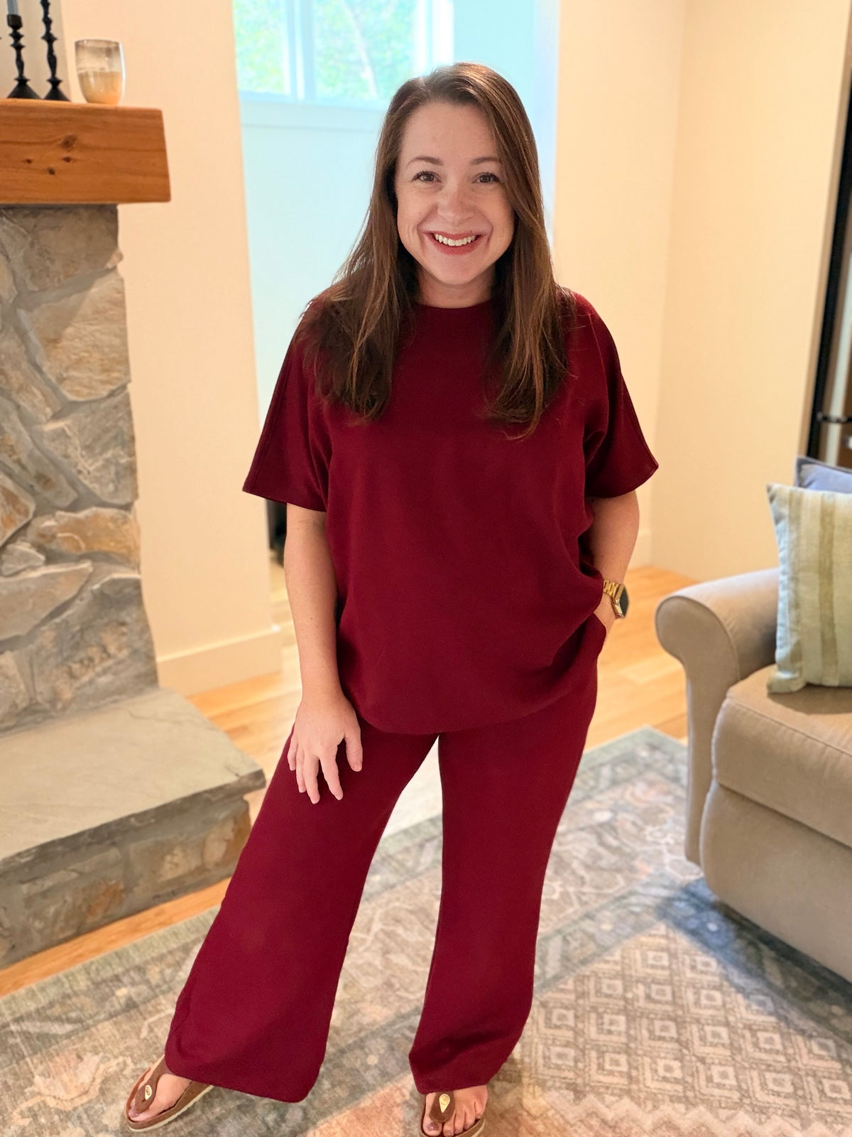 Easy Does It Set | Burgundy