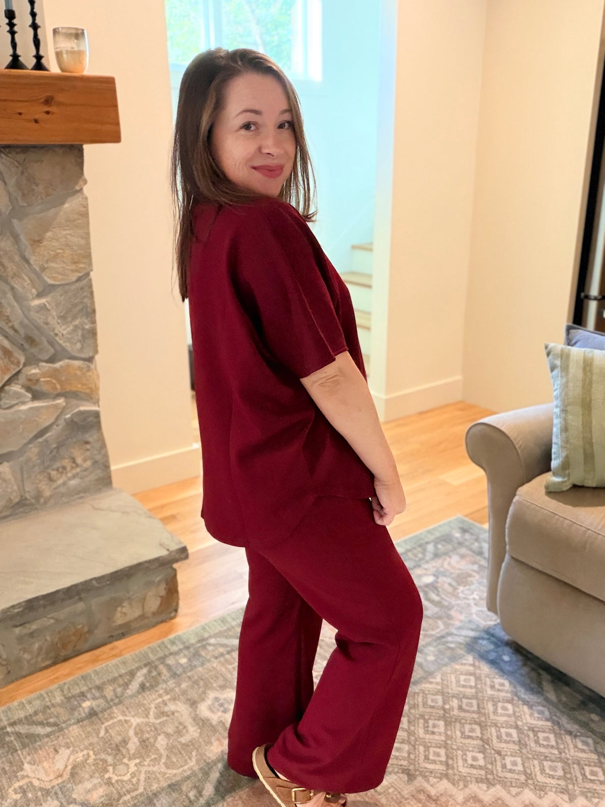 Easy Does It Set | Burgundy