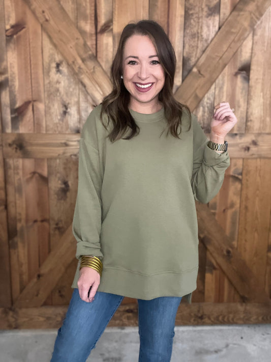 Fall Uniform Sweatshirt - Olive