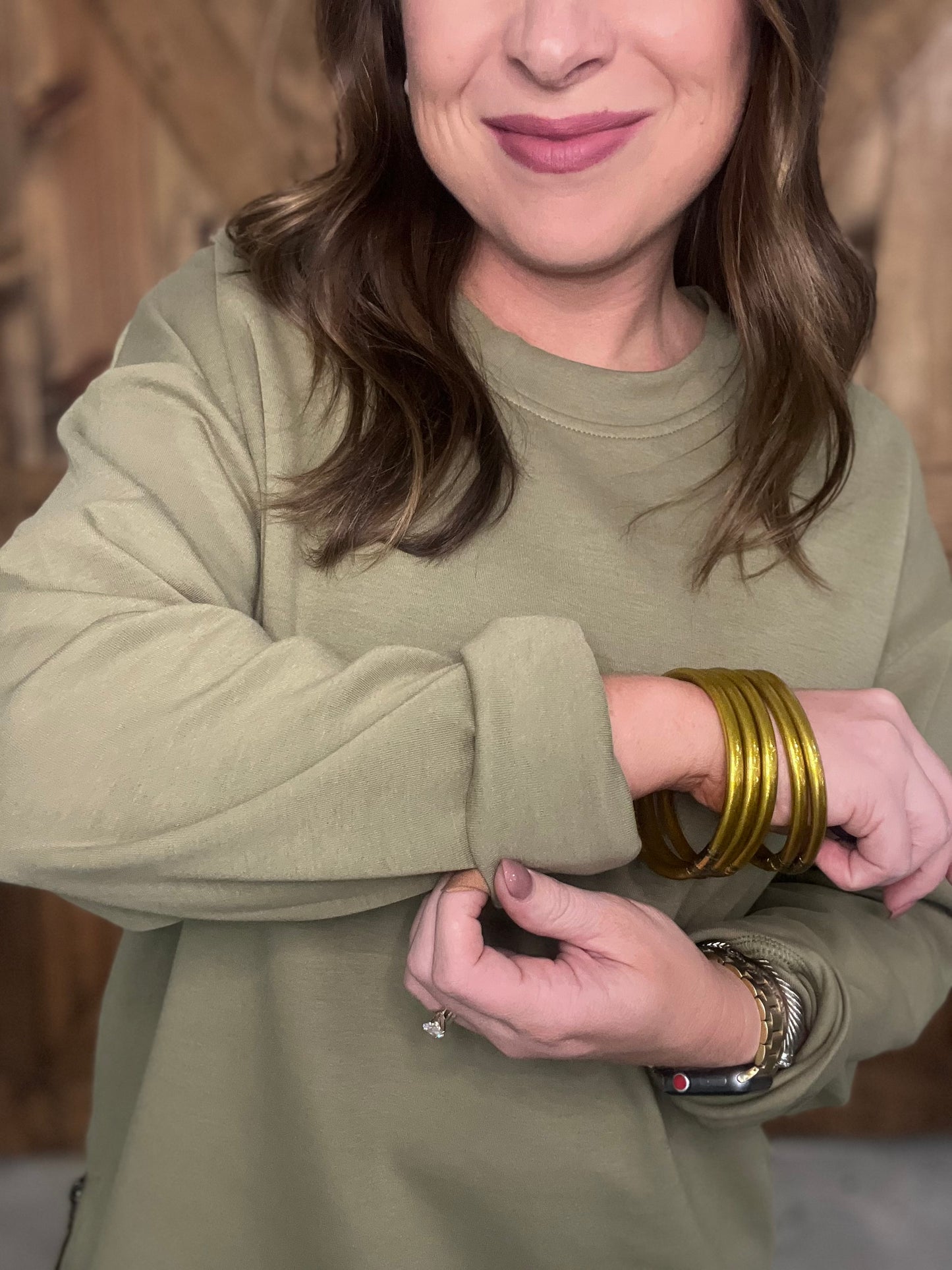 Fall Uniform Sweatshirt - Olive