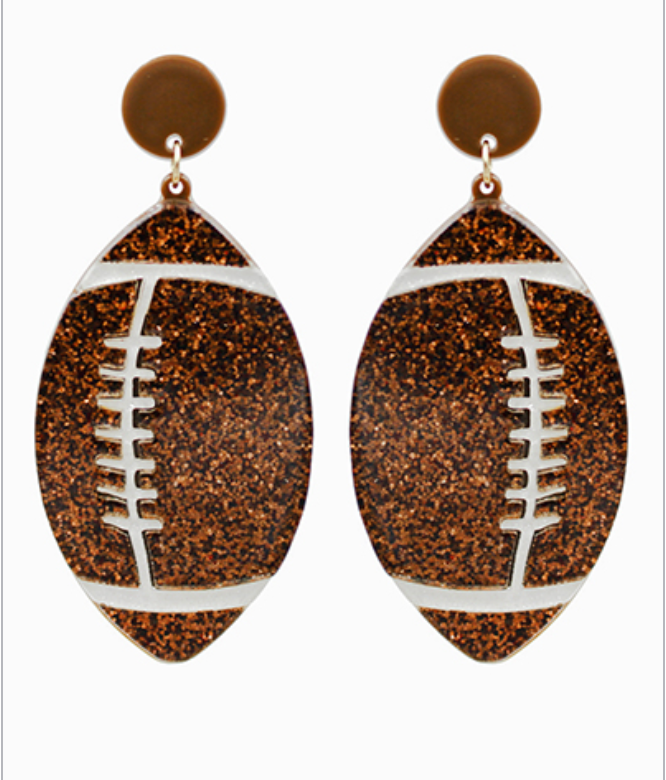 Football Earrings