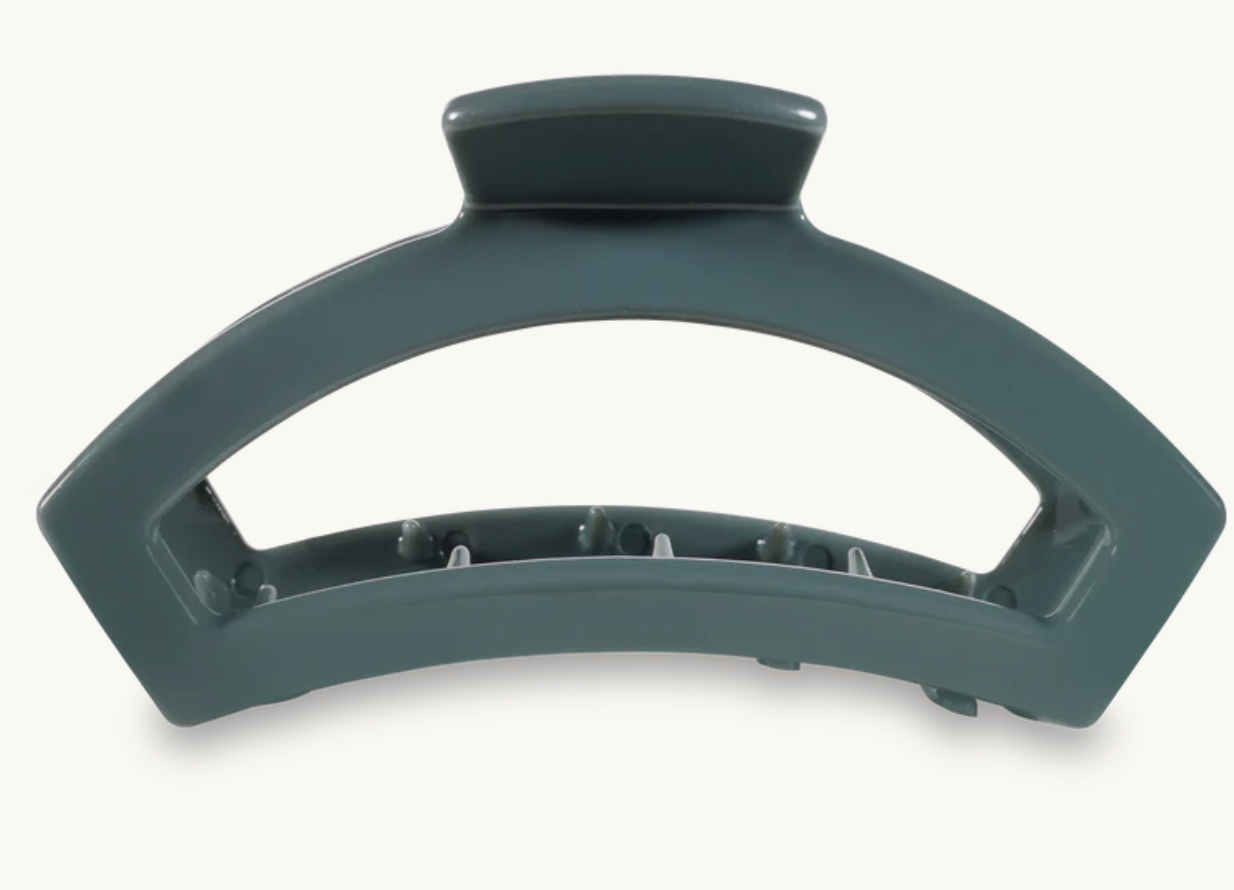 Open Hair Clip | Med | Storm Blue