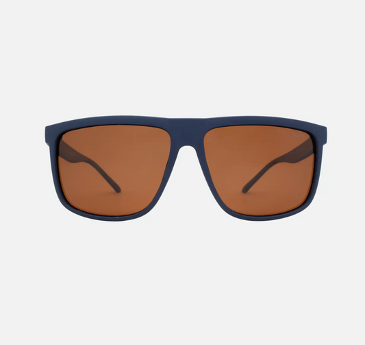 Evans Navy Sunglasses