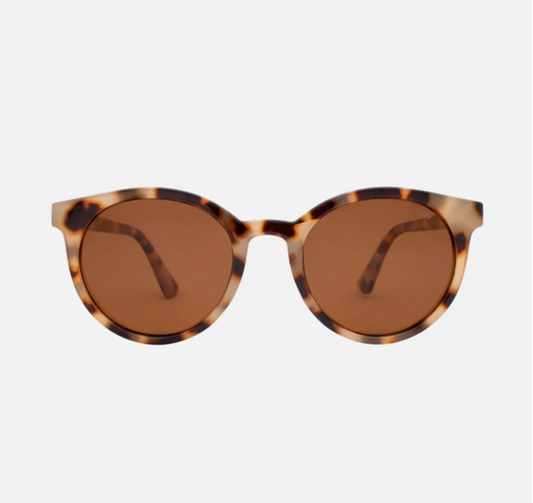 Heron Latte Tortoise Sunglasses