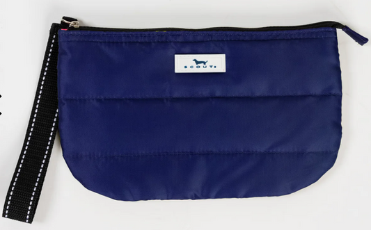 Roamy Wristlet Navy Puffer