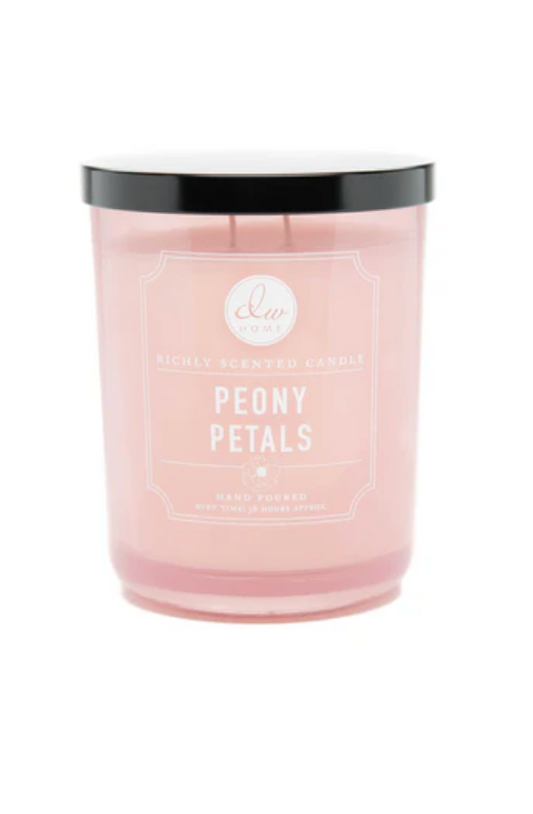 DWH Med Candle Peony Petals