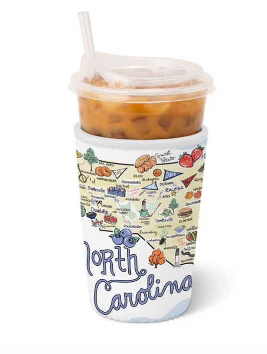 North Carolina Iced Cup Coolie 22oz