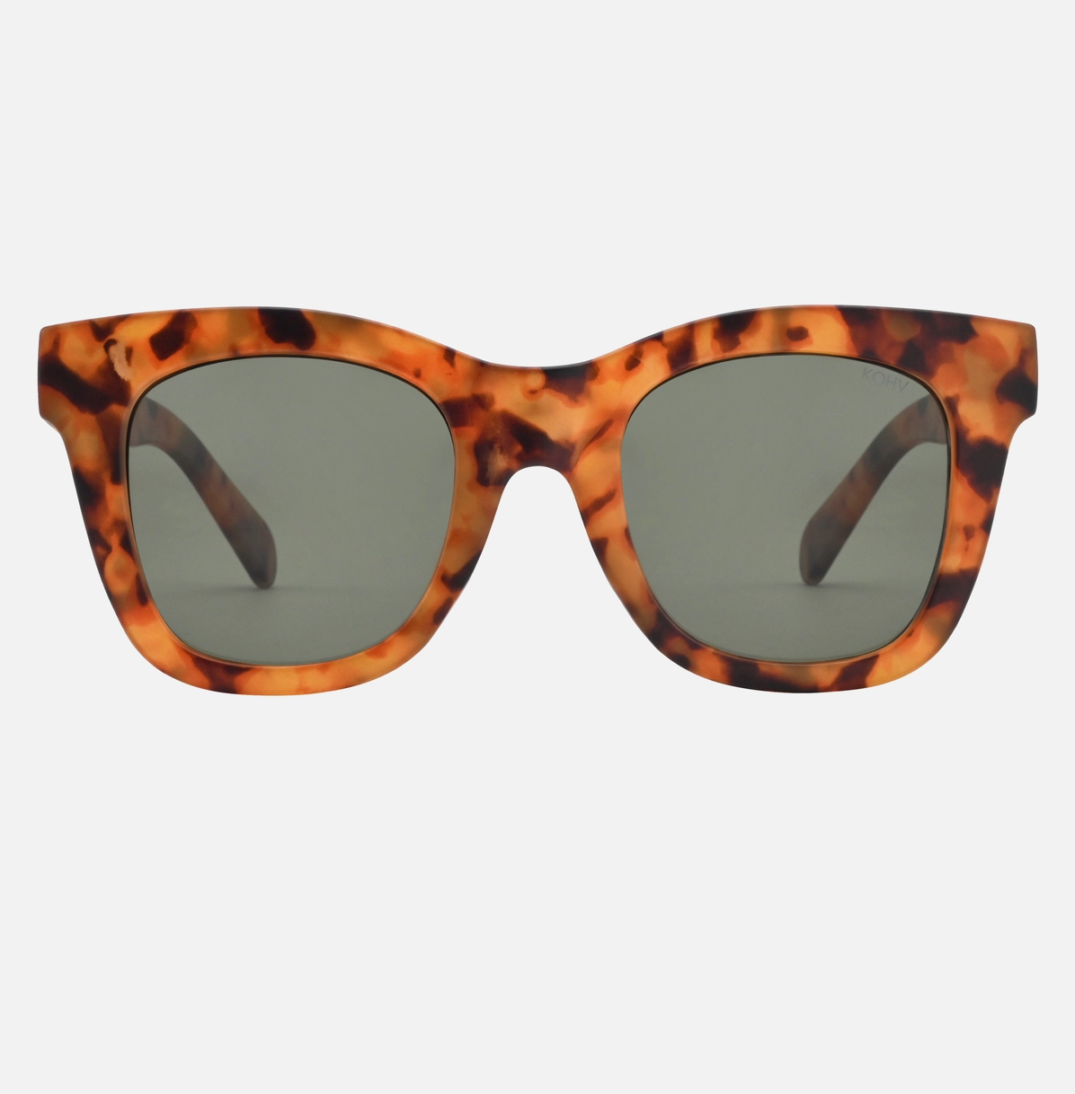 BAILEY MATTE Tortoise Polarized Oversized Square Sunglasses