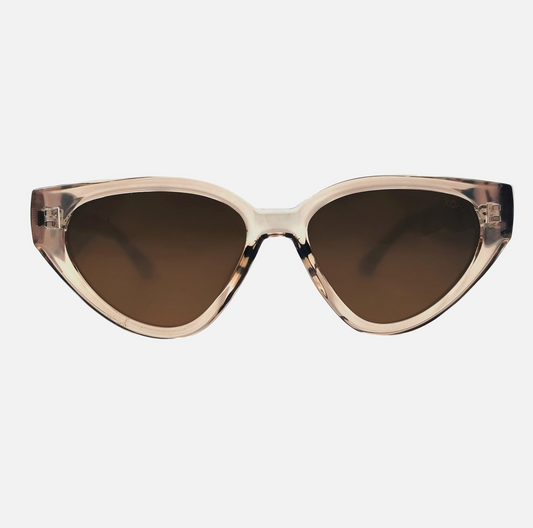 MOXIE Silt Tortoise Polarized Women's Cat Eye Sunglasses