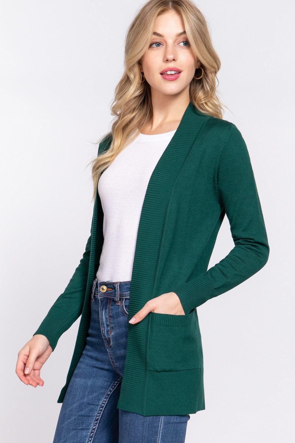 Holiday Cardigan - Green