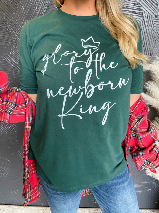 Glory to the Newborn King Tee