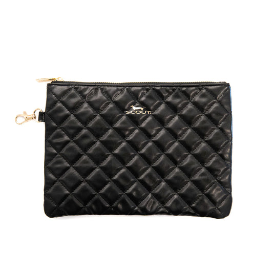 Pouch Perfect Midi Pouch - Quilted Black