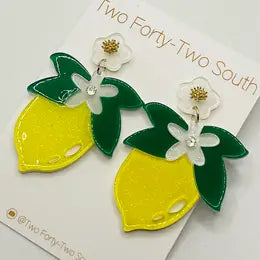 Lemon Earrings